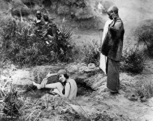 Osa Johnson Bathing in Africa