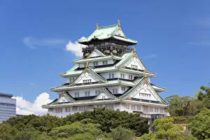Japan, Land Of The Rising Sun Gallery: Osaka castle, Osaka Prefecture, Honshu, Japan