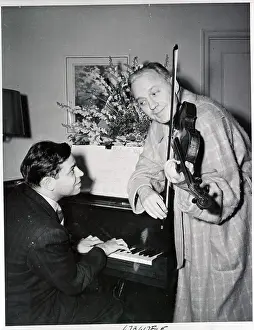 Oscar Levant And Jack Benny