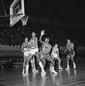 Oscar Robertson in Basketball Action