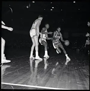 Oscar Robertson in Basketball Action