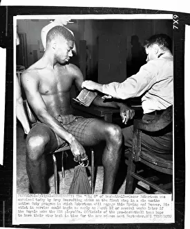Oscar Robertson Being Examined