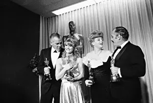 Four Top Oscar Winners Backstage