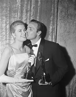 Oscar Winners Grace Kelly And Brando