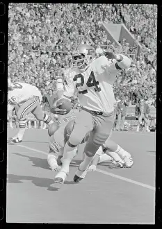 Otis Armstrong Running with Football