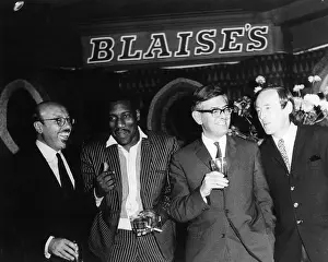 Otis Redding & Ahmet Ertegun At Blaise's