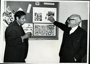 Founder Prints: Otto Bettmann & Henry Woolf Work On Bpa