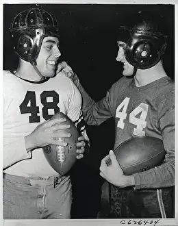 Evanston Prints: Otto Graham and Billy Hillenbrand