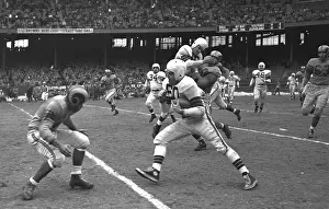 Otto Graham in Football Action