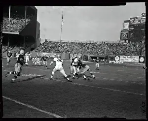 Otto Graham Getting First Down