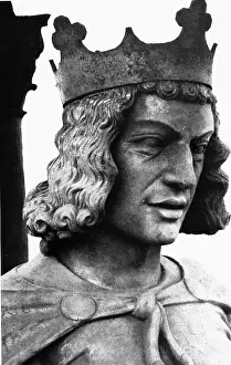 Bpa2 Prints: Detail Of Otto The Great Statue