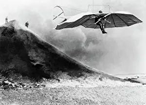 Experimenting Prints: Otto Lilienthal Tests a Glider