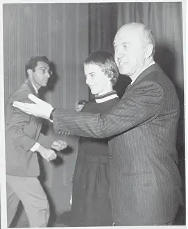 Otto Preminger and Jean Seberg