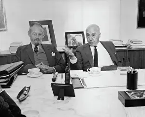Otto Preminger with Patrick Dennis