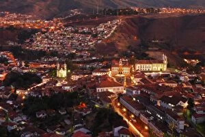 Images Dated 14th August 2007: Ouro Preto historical town