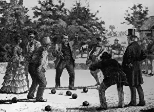 1899 Prints: Outdoor Bowls