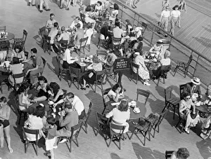 Outdoor Cafe Scene
