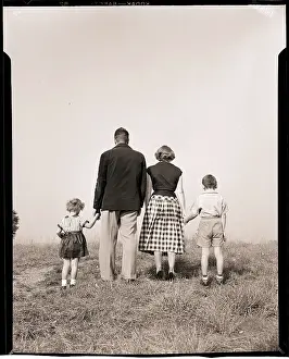 Outdoor Family Portrait, Back View
