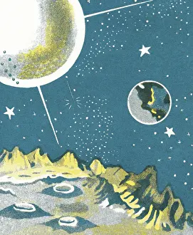 Prints of Unveiling the Universe: A Stunning Collection of Astronomy Images: Outer Space