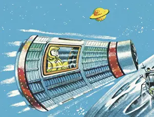 One Perso Prints: Outer Space Capsule