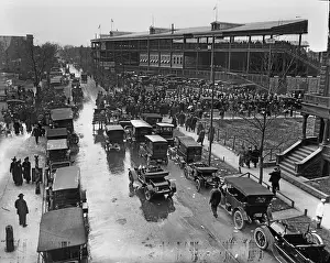Stadium Prints: Outside Wrigley Field