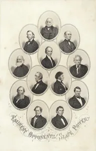 Oval Prints: Oval Portraits Of Slavery Opponents