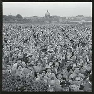Overhead View of Crowd