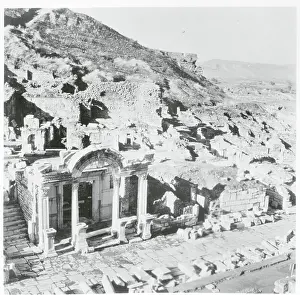Ephesus Prints: Overhead View of Hadrian's Temple
