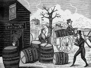 Indulgence Prints: Overindulgence Of Alcohol Cartoon