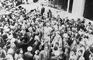 Baghdad Prints: Overview of Crowd at Student Protest