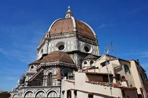 Images Dated 21st June 2016: Overview Cupola of the Duomo of Florence, Italy
