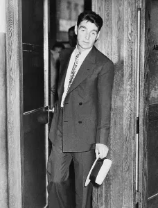 Murderer Prints: Owney Madden Leaving District Attorney's Office