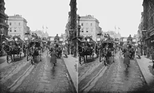 Images Dated 8th January 2009: Oxford Circus Traffic