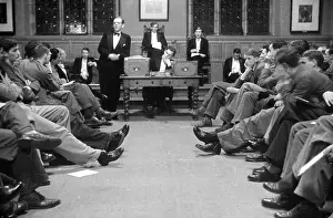 Clubs And Societies Prints: Oxford Union Debate