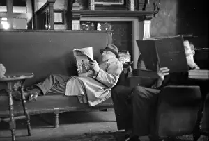 Clubs And Societies Prints: Oxford Union Lounge