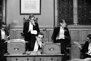 Clubs And Societies Prints: Oxford Union Officers