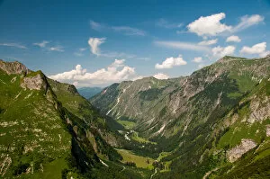 Images Dated 2nd August 2012: Oytal valley, Allgaeu Alps, Allgaeu, Bavaria, Germany, Europe, PublicGround