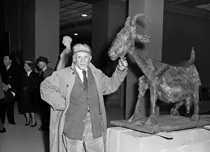 Goat Prints: Pablo Picasso Displays Newest Creation