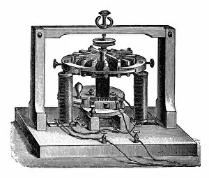 Images Dated 3rd June 2016: Pacinotti dynamo, 1860