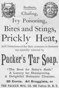 Soap Prints: Packer's Tar Soap