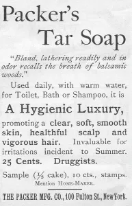 Soap Prints: Packer's Tar Soap