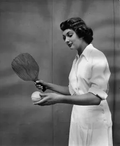 Tennis Prints: Padder Player