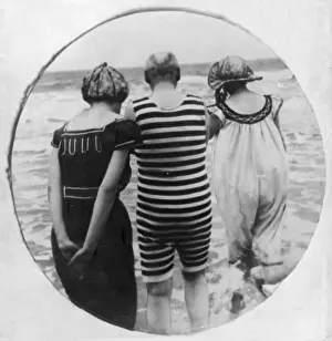 View Fashion Prints: Three Paddlers