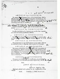 Page Three of Bill of Rights