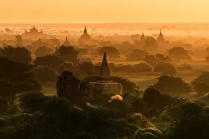 Pagodas field in Bagan