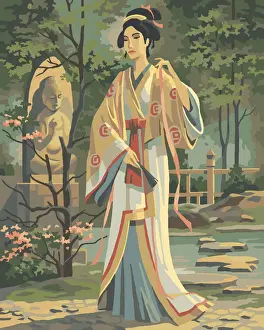 Paint By Number Geisha