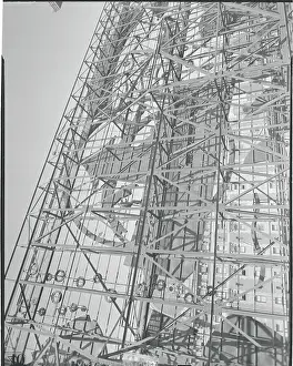 Painter Designing the Wrigley Sign