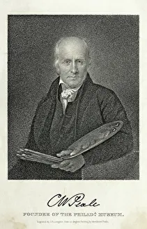 Paintbrush Prints: Painter And Museum Founder Charles Peale