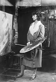 Painter Odette Pauvert