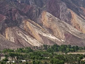 Images Dated 19th October 2015: Painters Palette in Humahuaca Canyon, Northern Argentina